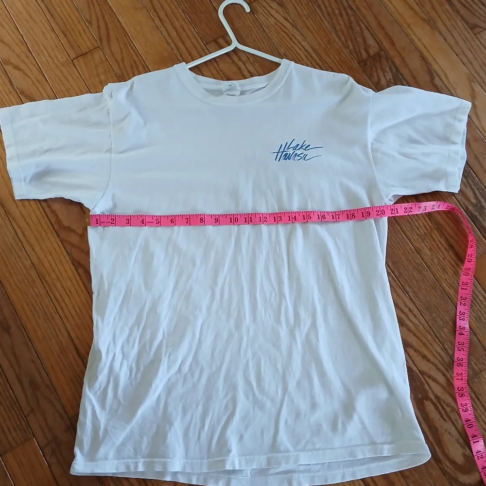 Vintage Y2K Lake Hansen Arizons Playground White T-shirt - Picture 4 of 5